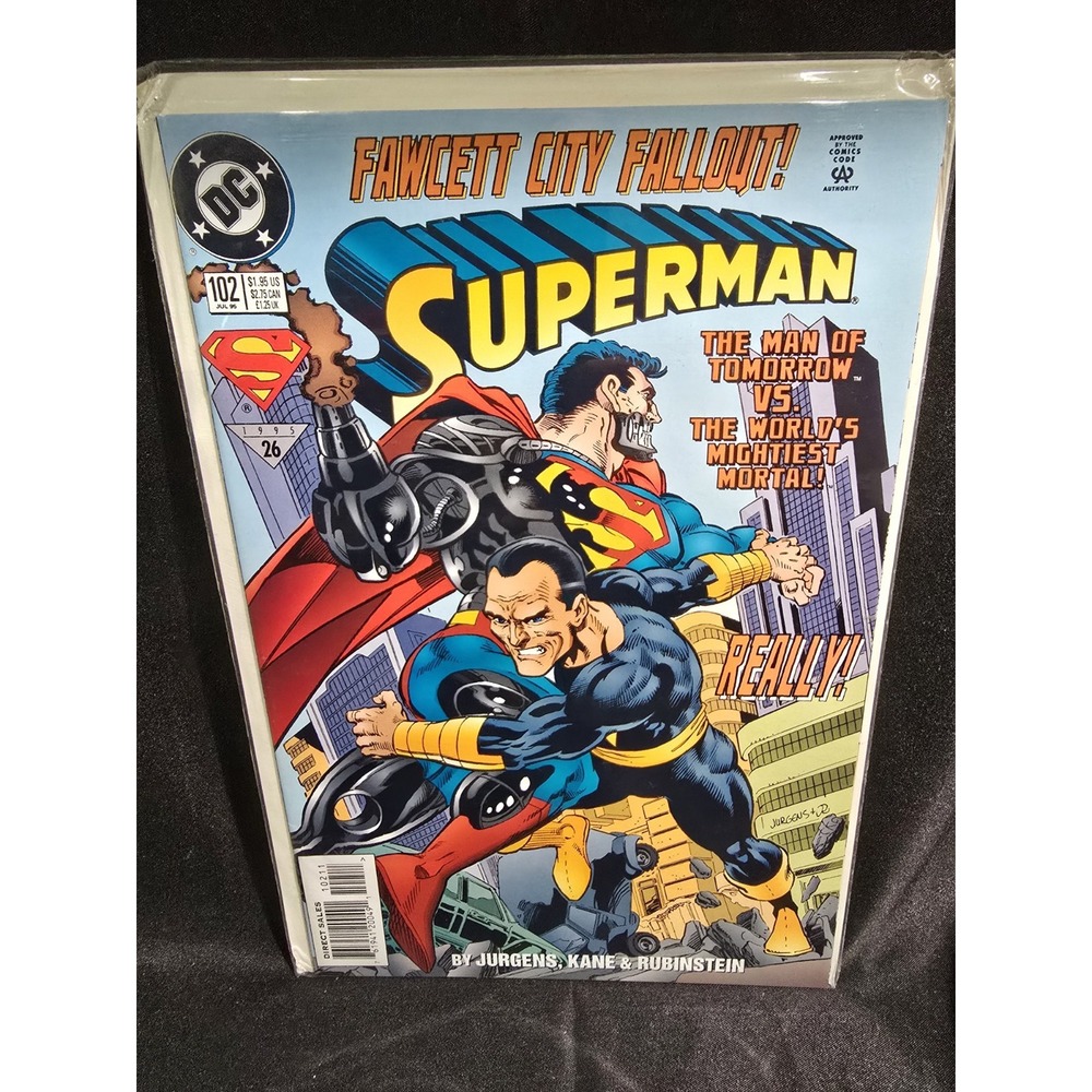 SUPERMAN #102 FIRST PRINT DC COMICS (1995) BLACK ADAM